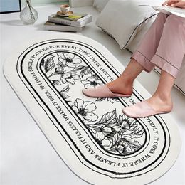 INS Bedroom Carpet Soft Plush Bedside Mat Non Slip Area Rugs for Living Room Washable Carpets Shaggy Floor Mats Alfombra 220301