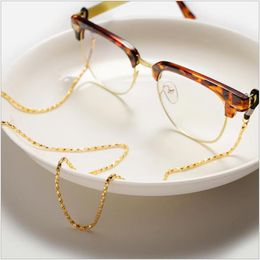 Sunglasses Frames Fashion Metal Hollow Chain Reading Glasses Ethnic Style Lanyard Hold Straps Cords Women Accessories