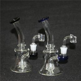 hookahs Beaker Bongs Tall Glass Heady Rigs Smoking Thick Water Pipes With 14mm Bowl Smoke For Tobacco