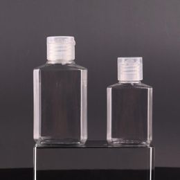 30ml 60ml Empty PET Plastic Bottle with Flip Cap Reusable Containers for Travel Outdoor Camping Business Trip