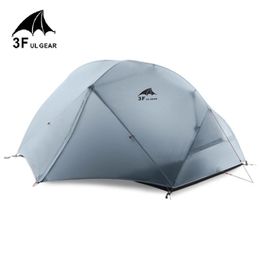 3F UL GEAR 2 Person Camping Tent Ultralight Kamp Tents tenda tente barraca de acampamento 220104