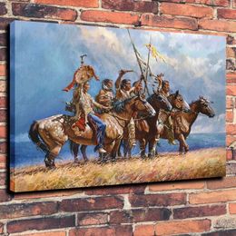 The Gathering Storm Huge Oil Painting On Canvas Home Decor Handcrafts /HD Print Wall Art Pictures Customization is acceptable 21060214