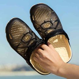 Slippers Men Sandals Summer Flip Flops Women Outdoor Beach Casual Shoes Cheap Male Water Sandalia Masculina 220302