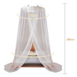 Dia85cm H280cm Bed Canopy on the Bed Mosquito Net Baldachin Camping Tent Repellent Tent Insect Curtain Bed Net230l