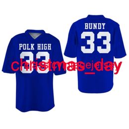 Stitched Al Bundy Polk High School Football Jersey Embroidery Custom XS-5XL 6XL