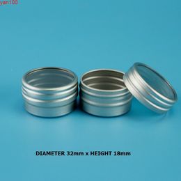200pcs/lot Wholesale New 10g Empty Aluminium Jar with Clear Film Cream Jewellery Jar,Display Boxe Ointment Hand Cosmetic Potgood qutity