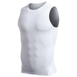 Sports Quick-drying Vest Men Breathable Moisture Wicking Fitness Suit Basketball Running Sportswear Crop Top Workout Tops Yoga Outfit