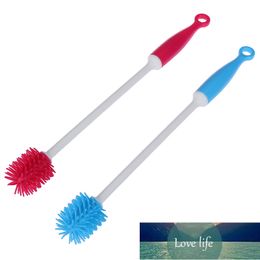 1PCS Silicone Creative Bottle Brush For Baby Bottles Scrubbing Cleaning Tool Kitchen Cleaner For Washing Cleaning