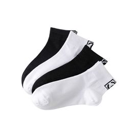 Women Letter Socks White Black Casual Cotton Sport Ankle Sock Gift for Love Friend High Quality