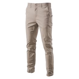 AIOPESON Casual Cotton Men Trousers Solid Color Slim Fit Men's Pants Spring Autumn High Quality Classic Business Pants Men 211201