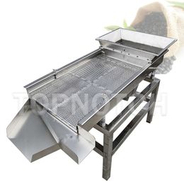 Soybean Peanut Rapeseed Sieve Vibration Screening Machine Particle Cleaning Classifier