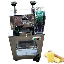 Commercial Sugarcane Juicer Machine Stainless Steel Vertical Sugar Cane Squeezer Saccharum Juicing Extractor