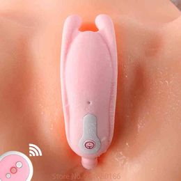 Nxy Sex Vibrators Masturbators Strong Panties Vibrator for Women Vagina Massager Wearable Clitoris Stimulator Remote Control Adult Toys Pair Porno Games 1218