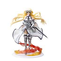 Fate/Apocrypha Ruler Jeanne d'Arc PVC Action Figure toy 26CM Anime Figures Take the sword Model Toys Sexy Girl Collection Doll Q0722