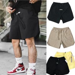 Tide Brand Designer Sports Fitness Stretch Shorts Men's Sport Knee Length pants Casual Oversize Loose Cotton Pant M-XXL