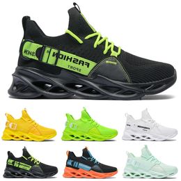 Discount Mens womens running shoes triple black white green shoe outdoor men women designer sneakers sport trainers oversize 39-46 GAI