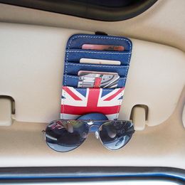 Car Organiser Sun Visor SunGlasses Clip Pen Storage Bag For MINI COOPER F54 F55 F56 F60 R55 R56 R61 R60 Decoration Accessories