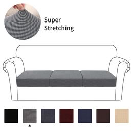 liing UK - Cushion Decorative Pillow Stretch Sofa Coer Plaid Polyester And Spandex Protectie Slipcoer For Liing Room Home Decor Furniture Lounge Couch