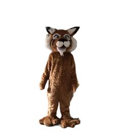 Performance Long Fur Tiger Mascot Costumes Christmas Fancy Party Dress Cartoon Character Outfit Suit Adults Size Carnival Easter Advertising Theme Clothing