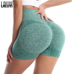 Slim Fit Leggings High Waist Sport Short Leggins Hip Push Up Women Gym Fitness Legging Tummy Control Workout Gym workout legging 210928