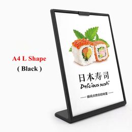 Menu A4 Table Stand Holder Menu Sign Display