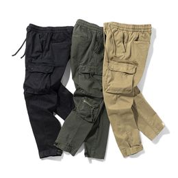 Brand Mens Casual Joggers Pants Camouflage Cargo Hip Hop Skateboard Jogger Fashion Beam Feet Pant 210715