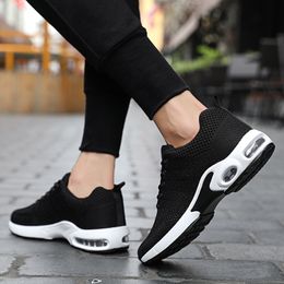 2021 Fashion Cushion Running Shoes Breathable Mens Womens Designer Black Navy Blue Grey Sneakers Trainers Sport Size 39-45 W-1713
