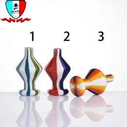 Cololred Smoking Accessories Glass Carb Cap Bubble 27mm Dia For Quartz Banger Nails Water Pipes Bong Dab Oil Rigs