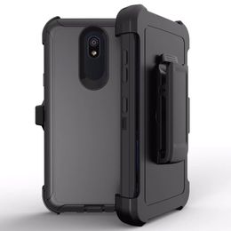Cases For OnePlus 6T Alcatel 3V 2019 Defender Belt Clip Heavy Duty Protective Phone Cover Build In Screen Protector