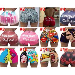 13 Colors Designer Women Shorts Yoga Pants Summer Fashion New Tracksuits Personalise Pattern Printed Knickers Leggings