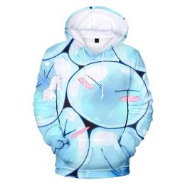 Men's Hoodies & Sweatshirts That Time I Got Reincarnated As A Slime Anime 3D Print Men Women Oversized Hoodie Harajuku Kids Pullover