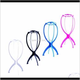 1Pc Colourful Ajustable Stands Plastic Hat Display Head Holders 18X36Cm Mannequin Headstand Portable Folding Nf1Zq Dlgzf
