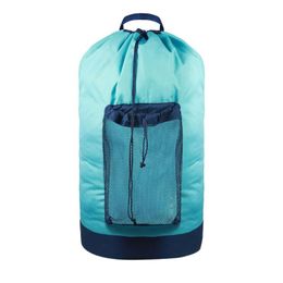 Laundry Bags Bag Travel Backpack Large Capacity Camping Foldable Drawstring Organizer Mesh Pocket Storage Pouch College Dirty Clothes