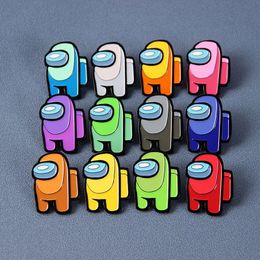 Pins, Brooches Novelty Game Enamel Pin Lapel Pins Badge Jewellery Accessory