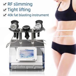 5 In 1 Multifaceted Rf Vacuum Face Lifting 40K Ultrasound Cavitation Slimming Machine Liposuction Fat Reducing Machine 2021
