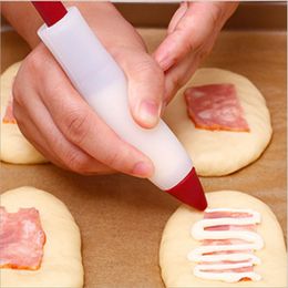 Bakig Tools Food Grade Silicone Chocolate Jam Writting Pen Cake DIY Doodle Pens Cream Gun Household Kitchenware