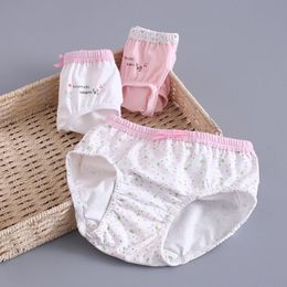Panties 3pcs Baby Kids Girls Underpants Soft Cotton Child Underwear Short Briefs