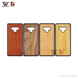 2021 Fashion Waterproof Phone Cases Non-slip Blank Wooden Custom Laser Engraving For Samsung Galaxy S7 S8 S9 S10 Note 9 10