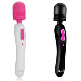 NXY Vibrators Sex Machine Vibrater Toys USB Charging Dual Head Dildo Massage Stick Juguetes uales Toy for Women 1120