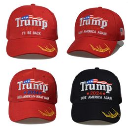 US Presidential General Election Snapbacks Trump 2024 I Will Be Back Baseball Caps Adjustable Summer Hats 14 5sxb 1588 T2
