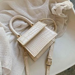 Pattern Mini Crocodile Tote Bag 2021 Fashion High-quality PU Leather Women's Designer Handbag Travel Shoulder Messenger Bags