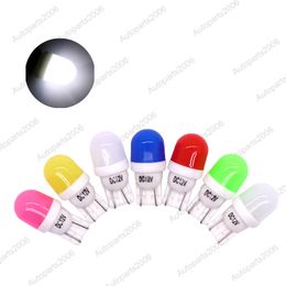 50pcs White T10 5630 2SMD Ceramic LED Bulbs Replacement Clearance Lamps Reading Licence Plate Lights 12V