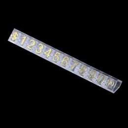 Shelf Label Jewelry Pricing Cube Bar Magnet Prices Displays Plastic