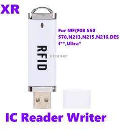 10sets Mini USB Card Reader Writer Small IC 13.56MHz RFID Reader Writer For S50/S70 NFC,ISO14443 Support Win8/7/XP/Android IC Card reader Writer