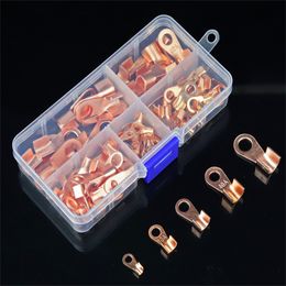 70pcs Lugs Wire Other Building Supplies Copper Battery Cable Connector Terminal Open Lug Wires Terminals Mayitr OT-3A OT-10A OT-20A OT-40A OT-60A 20211225 Q2