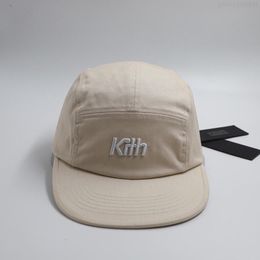 kith 5 panel camp cap adjustable baseball cap snapback hip hop trucker caps for men women dad hat casual sun visor outdooroxvqcategory