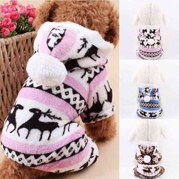 Warm Plush Dog Clothes for Small Dogs Cats Soft Fleece Cat Dog Coat Jacket Puppy Clothing Outfits Chihuahua Pug Bulldog Costume Y200922