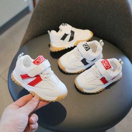 Boys Sports Shoes Children Sneakers Fall Baby Toddler Shoes Leather First Walkers Kids Casual Sneakers Children's Flats Infant G1025