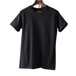 Mens Ladies Highs Quality T Shirt Famous Letter Print Round Neck Short Sleeve Black White Fashion Multicolor High Quality Tees