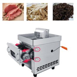 meat cutting machine commercial vertical Electric meat slicer cutter machine Manual meat strip cutting machine